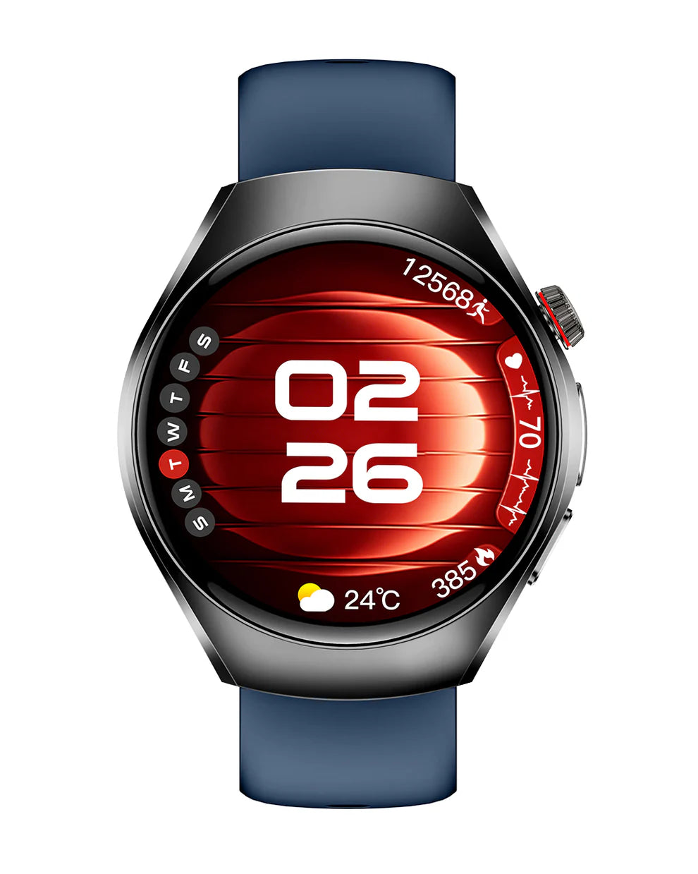 1.43'' AMOLED Health Monitoring Watch - Bluetooth Calling & 100+ Sports Modes