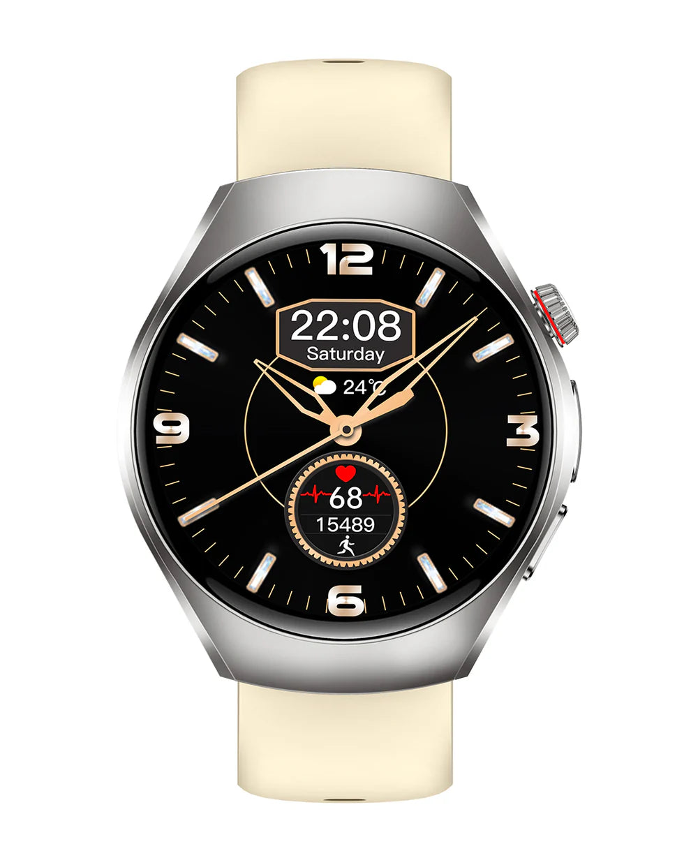 1.43'' AMOLED Health Monitoring Watch - Bluetooth Calling & 100+ Sports Modes